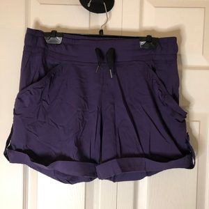 Lululemon purple shorts
